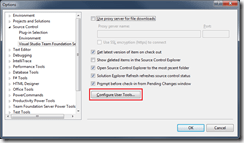 Configure User Tools Button