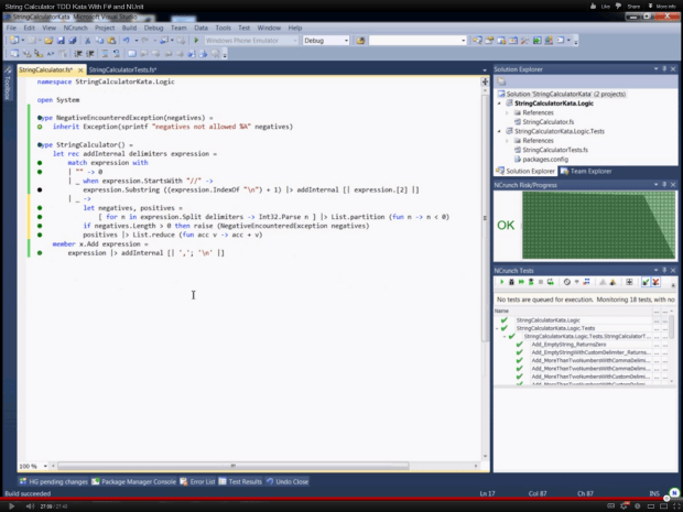 String Calculator TDD Kata in F# | Didactic Code